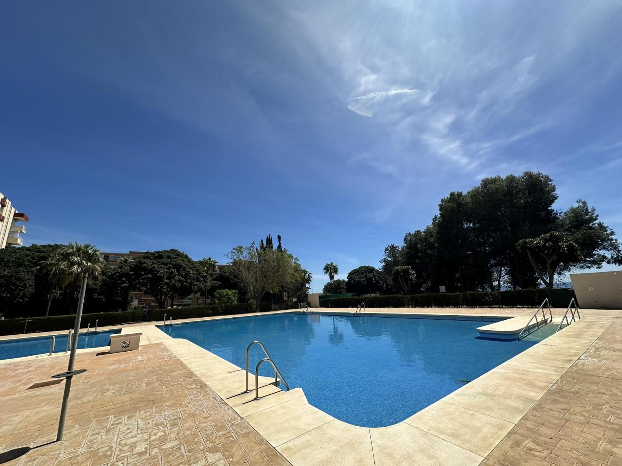 Estudio Agata Con Piscina A 800M De La Playa Benalmadena Bagian luar foto
