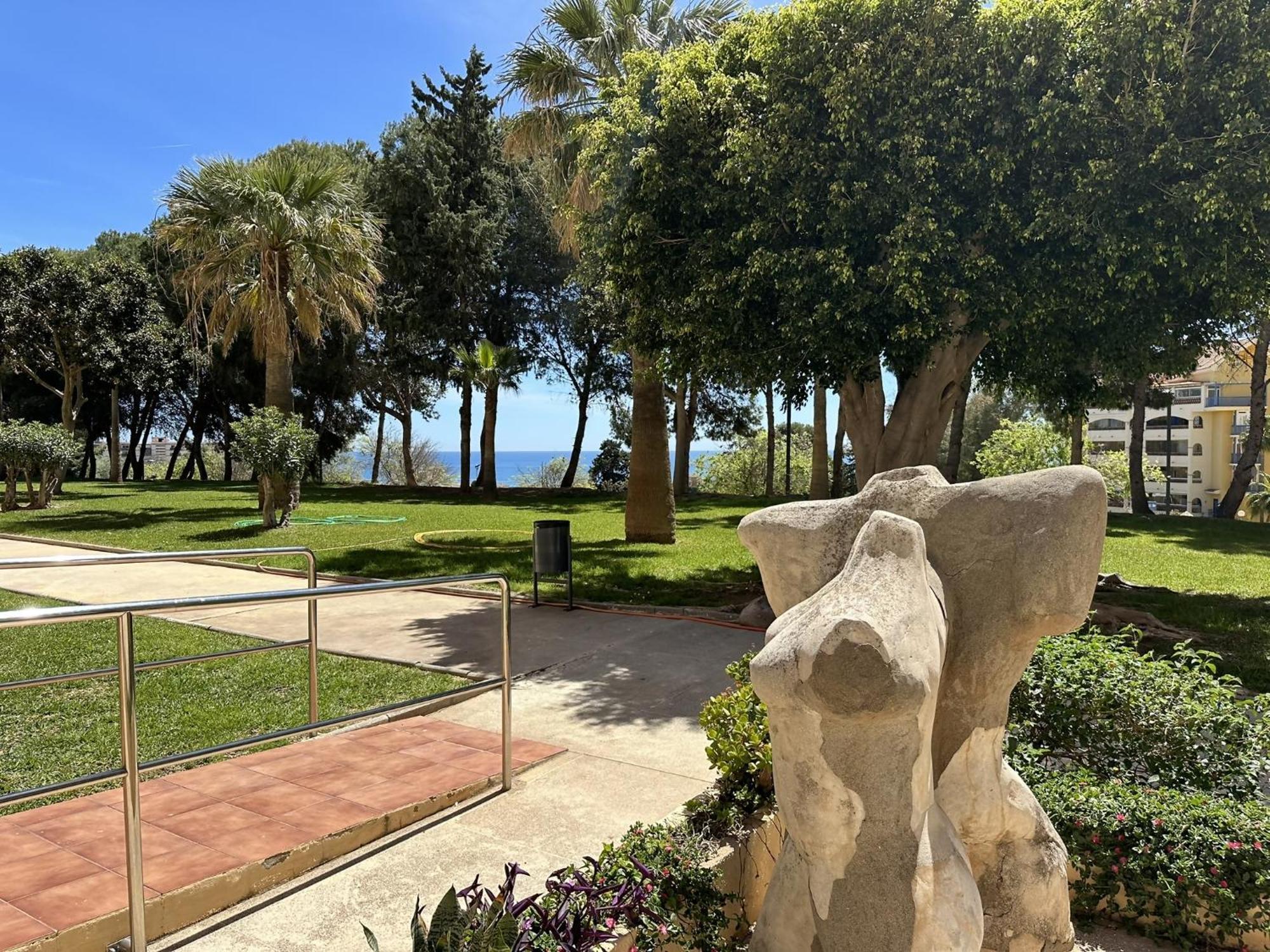 Estudio Agata Con Piscina A 800M De La Playa Benalmadena Bagian luar foto